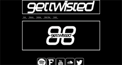 Desktop Screenshot of gettwistedrecords.com