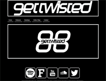 Tablet Screenshot of gettwistedrecords.com